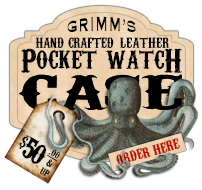 Order Handcrafted Leather Pocket Watch Cases Made just for you